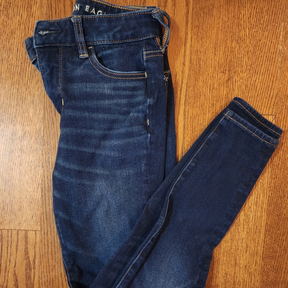 AE high rise jeggings